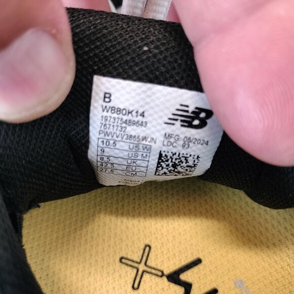 New Balance 880 Shoes v14 Womens 10.5 Black Running Fresh Foam Sneakers W880K14 - Picture 13 of 14